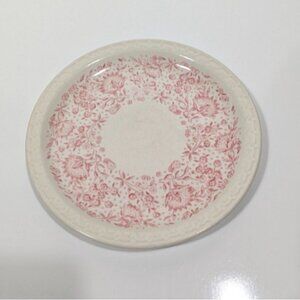Syracuse China Roxbury Red Floral Dinner Plate Vintage Porcelain USA